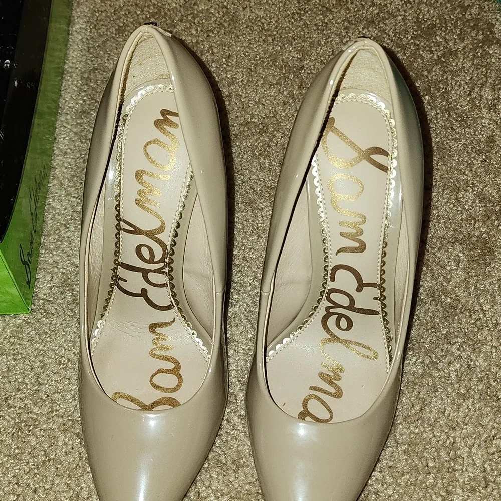 Sam Edelman Danna Nude Patent Heels - Picture 10 of 15